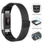 Milanese Loop watch Strap For fitbit charge 2 band replacement Wrist Watchband bracelet Stainless Steel belt accessories