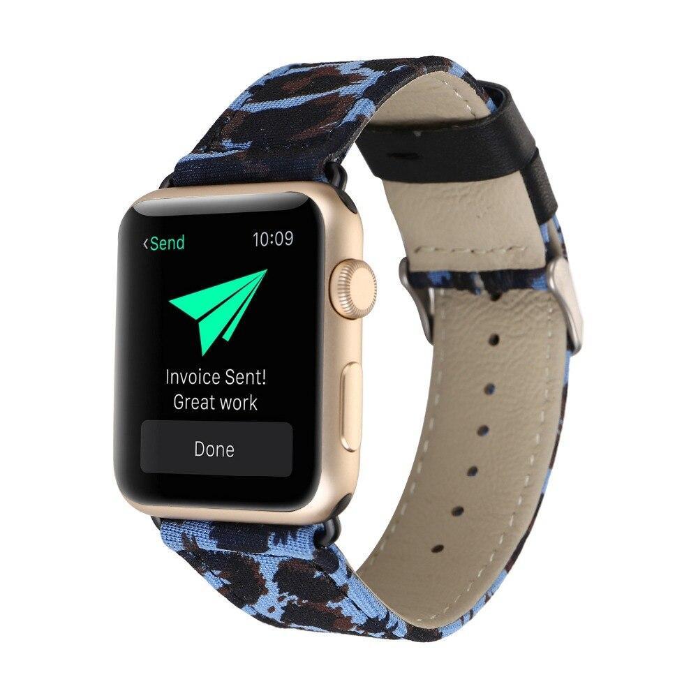 Genuine Leather strap For Apple Watch 4 band 44mm 40mm Iwatch Series 4 3 2 1 42mm/38mm Fashion Women wrist Bracelet belt