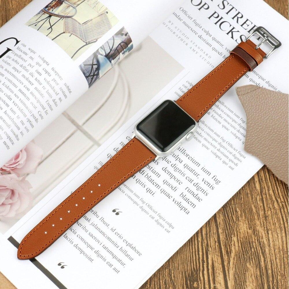 Leather strap For Apple Watch Band apple watch 4 3 band 42mm 38mm 44mm/40mm iwatch band correa bracelet Watchband belt