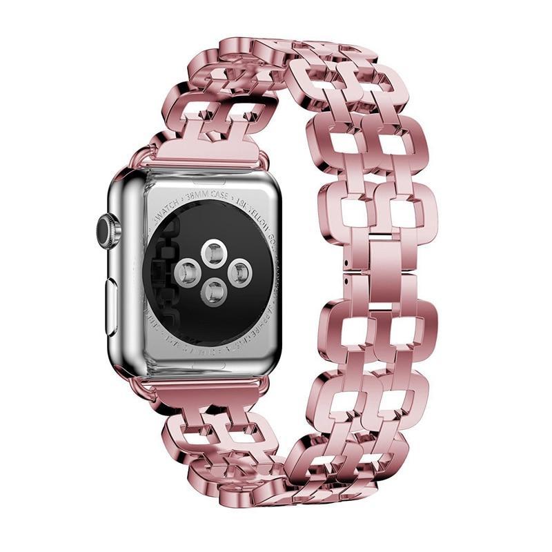 Stainless steel strap For Apple Watch 4 band 44mm 40mm correa iwatch series 4/3/2/1 42mm/38mm link bracelet Wrist belt