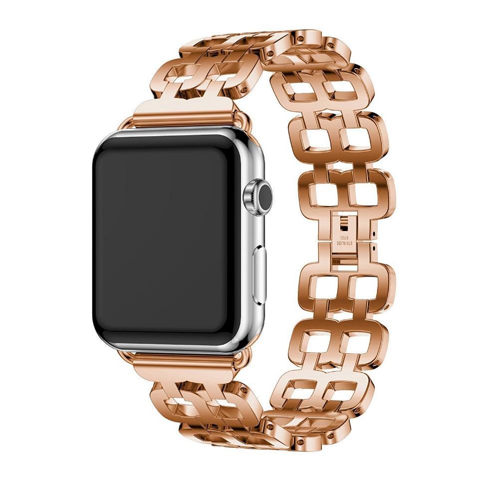 Stainless steel strap For Apple Watch 4 band 44mm 40mm correa iwatch series 4/3/2/1 42mm/38mm link bracelet Wrist belt