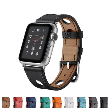 Genuine Leather strap For Apple Watch band apple watch 5 4 3 44mm 40mm iwatch band 5 42mm/40mm Single Tour Bracelet watchband