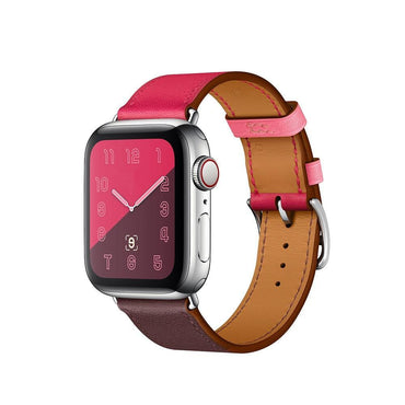 Leather strap For Apple Watch band series 4 40mm 44mm iwatch 3/2/1 42mm/38mm single tour Wrist bracelet watchband belt