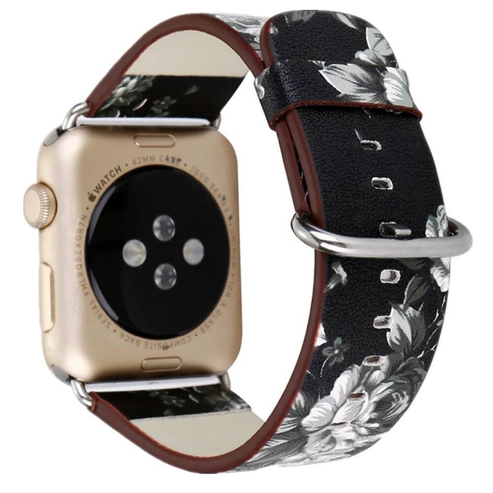 Genuine leather strap For apple watch band apple watch 5 4 3 band 44mm/40mm iwatch band 42mm/38mm correa Bracelet watchband belt
