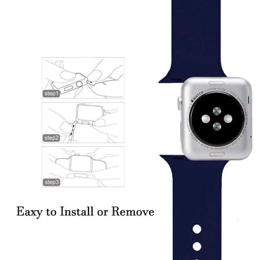 Strap for apple watch band Apple Watch 5 4 3 iwath band 44mm 40mm 42mm 38mm Correa Silicone bracelet watchband belt