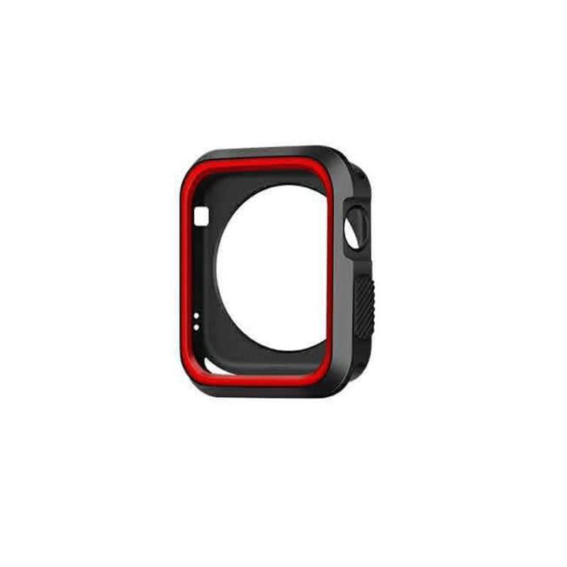 PC Case cover For Apple Watch band apple watch 4 3 5 44mm 40mm iwatch series 3 2 1 42mm/38mm protective silicone protector shell