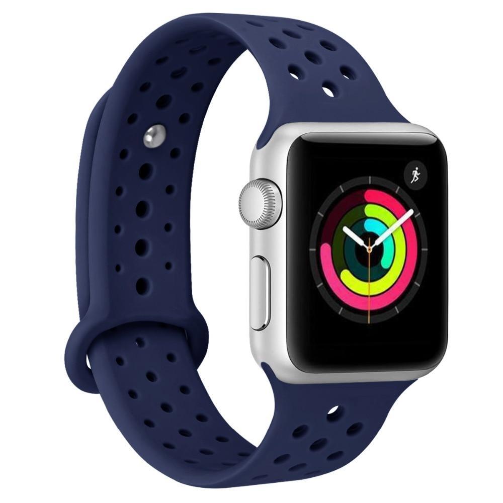 Silicone sport strap For Apple watch band apple watch 5 4 3 44mm 40mm 42mm/38mm correa iwatch 5 bracelet Rubber watchband belt