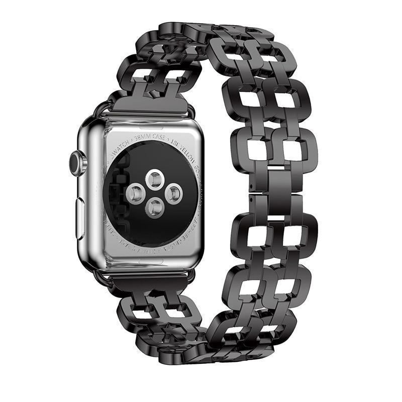 Stainless steel strap For Apple Watch 4 band 44mm 40mm correa iwatch series 4/3/2/1 42mm/38mm link bracelet Wrist belt