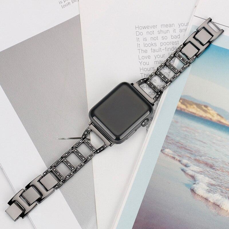 316 stainless steel strap For Apple Watch band 42mm iwatch series 3 2 1 strap 38mm Link bracelet wirst bands watchband