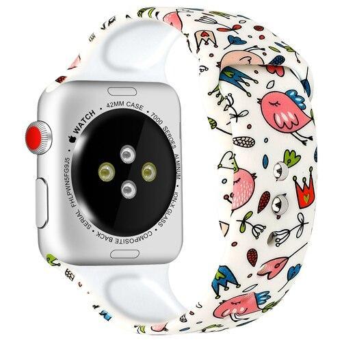 strap For Apple Watch band pulseira apple Watch 4 3 5 44mm 40mm iwatch band 42mm 38mm correa Popular Printing women bracelet 44