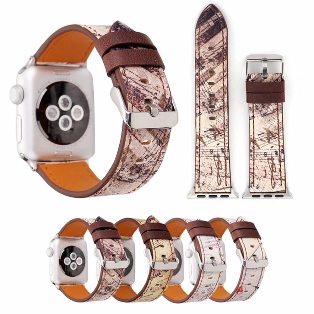 Leather bands For Apple Watch band strap 42mm 38mm Iwatch series 3 2 1 wristband bracelet watchband belt accessories