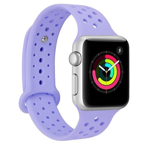 Silicone sport strap For Apple watch band apple watch 5 4 3 44mm 40mm 42mm/38mm correa iwatch 5 bracelet Rubber watchband belt