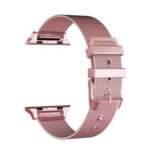 Milanese Loop strap For Apple Watch band apple watch 43 42mm 44mm iwatch band 40mm 38mm correa bracelet belt