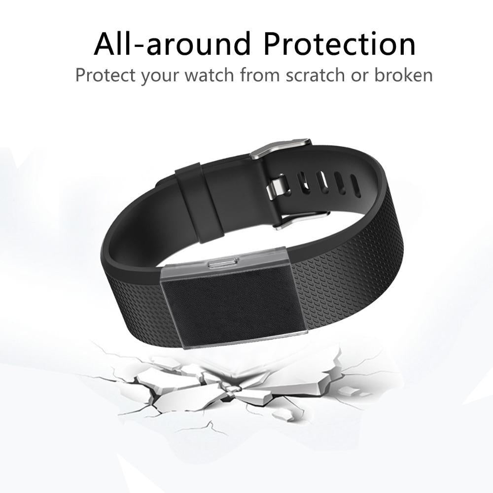 Soft Silicone Watch Case cover For Fitbit Charge 2 band  screen protector Ultra-thin Replacement protect Cases frame