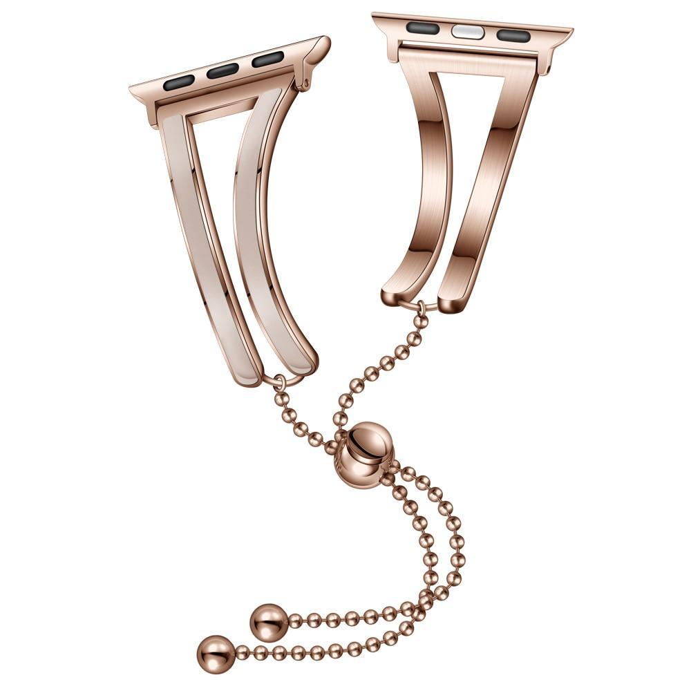 Women strap for Apple watch band Apple watch 5 4 3  40mm 44mm 38mm 42mm iWatch band Jewelry Stainless steel watchband bracelet