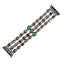 Natural agate band For Apple watch 4 44MM/40mm strap iwatch 4 3 2 1 42mm/38mm diamond wrist Bracelet women fashion belt