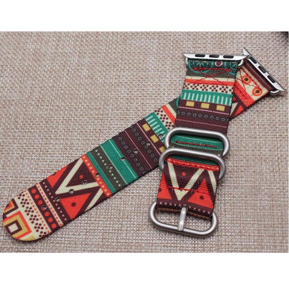 Nato strap For apple watch band apple watch 5 4 3 44mm 40mm iwatch band 42mm 38mm pulseira correa bracelet camouflage watchband