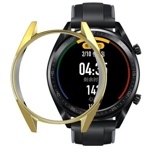 Huawei Watch GT case For huawei watch gt strap band cover soft TPU plated All-Around protective case shell watch Accessories