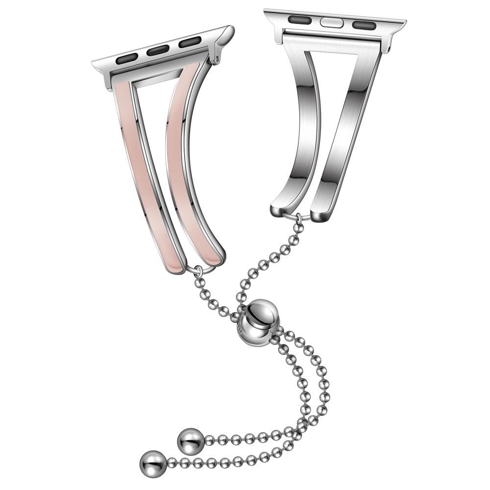 Women strap for Apple watch band Apple watch 5 4 3  40mm 44mm 38mm 42mm iWatch band Jewelry Stainless steel watchband bracelet