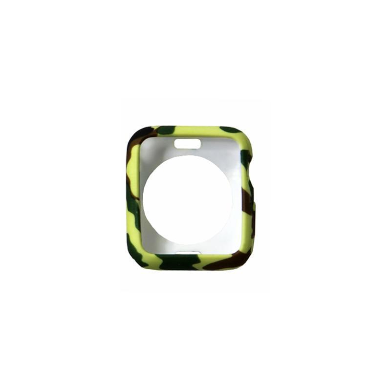 Sport Strap For Apple Watch band 42mm 38mm Silicone iwatch series 3 2 1 Camouflage pattern wristband bracelet belt Case