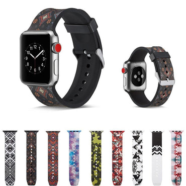 strap For Apple watch band apple watch 4 3 band 42mm 38mm 44mm/40mmiwatch band watchband printing bracelet watch accessories