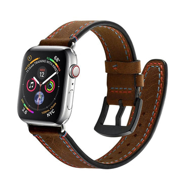 Genuine Leather Strap For apple watch band 42mm 44mm correa iwatch series 4 3 2 1 38mm 40mm Wrist Bracelet watchband