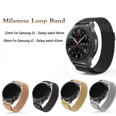 Gear S3 Strap For Samsung Galaxy watch 46mm 42mm/Galaxy Active 2 20mm 22mm watch band huawei watch gt amazfit bip/gtr 47mm strap