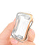 Cover case For apple watch band apple watch 4 5 band 44mm/40mm Iwatch band soft All-around shell Ultra-thin Electroplate frame