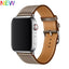 Leather Strap For Apple Watch band herm Pulseira apple watch 5 4 3 44mm 40mm  iwatch band 42mm 38mm correa watchband bracelet