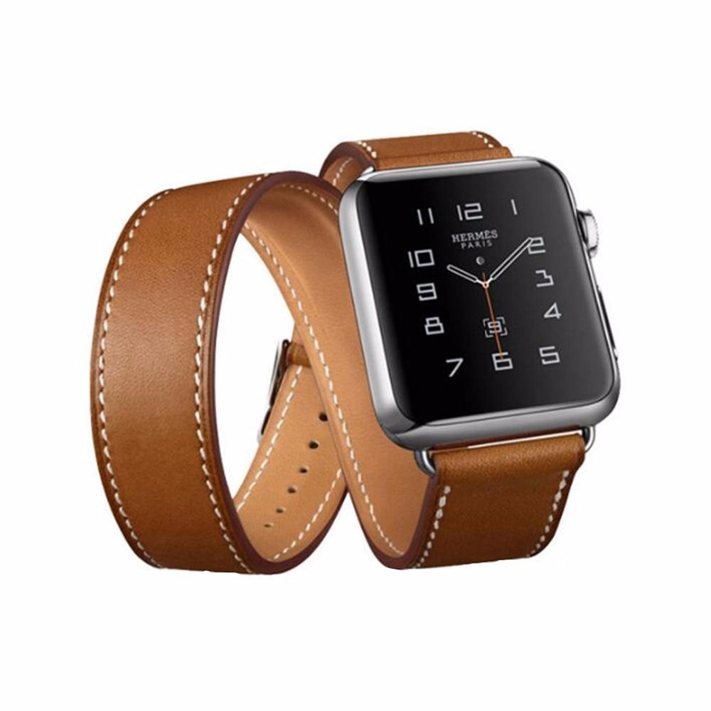 Genuine leather strap For apple watch band 5 42mm/38mm iwatch series 5/4 3 2 1 wrist bands bracelet replacement watchband belt