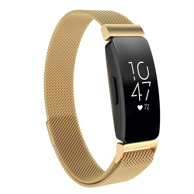 For Fitbit Inspire HR/ace2 Band Replacement Milanese Loop Strap Magnetic Stainless Steel Bracelet Betl for Fitbit Inspire
