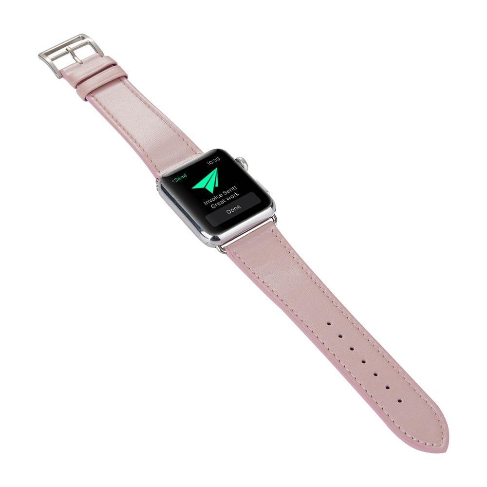 NEW Genuine Leather strap For Apple Watch Band 42mm 38mm Iwatch series 3 2 1 flash wrist bands bracelet watchband belt
