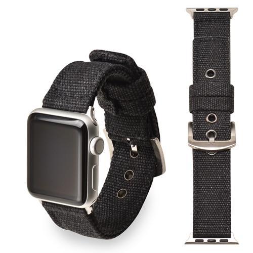 Sport Nato strap for apple watch 4 band 44mm 40mm correa iwatch band 3 2 1 42mm 38mm Camouflage canvas nylon wrist bracelet belt