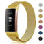 New Milanese loop strap For Fitbit charge 3 watch band  smart bracelet stainless steel belt sports watch strap wrist band