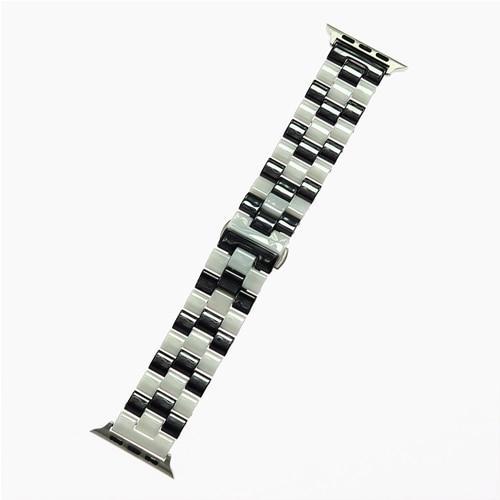 sport Ceramic Butterfly Loop strap For Apple Watch 5 4 band 44mm/40mm iwatch series 4/3/2/1 wrist bands link bracelet belt