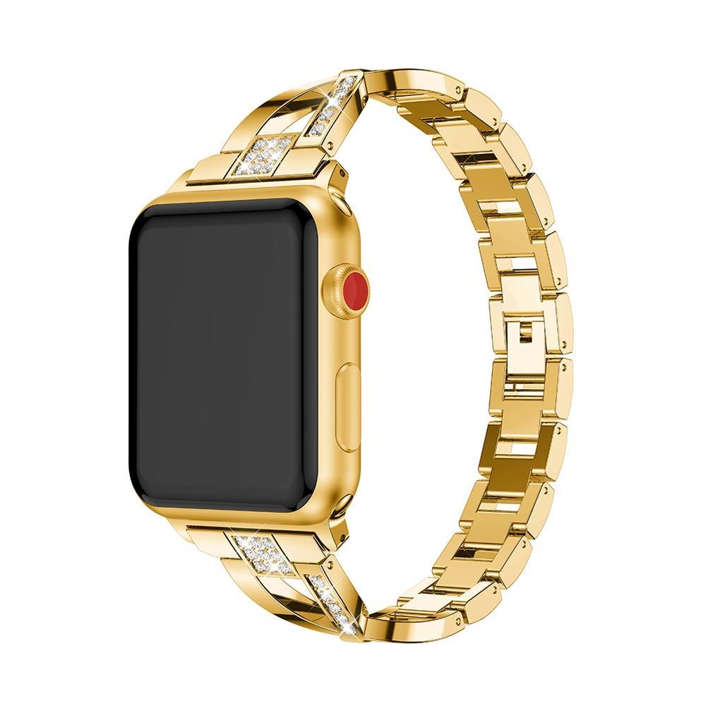 diamond strap For Apple Watch band 5 4 42mm/38mm 316 stainless steel iwatch series 5 4 3 2 1 wrist watchband strap bracelet belt