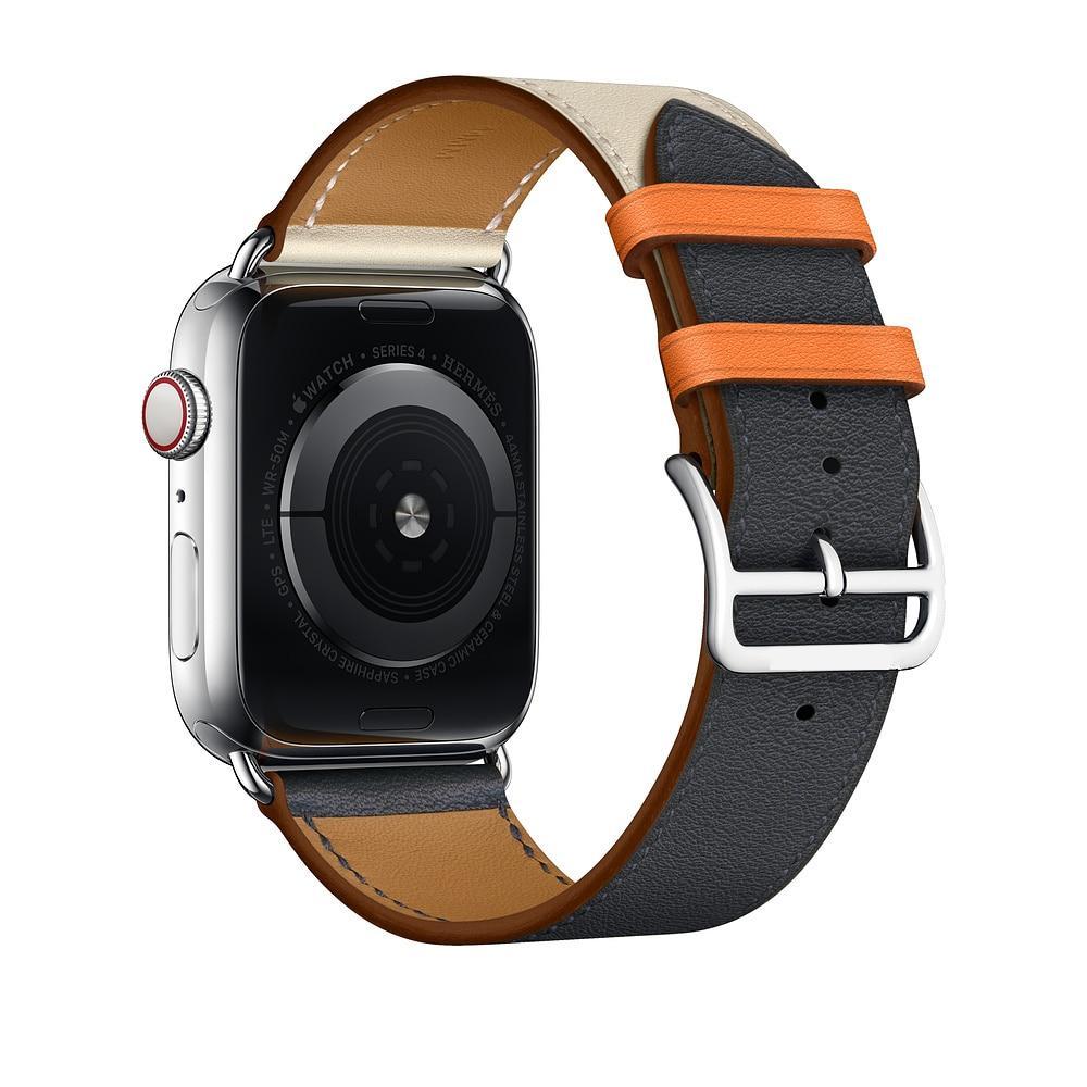 single tour Leather strap For Apple Watch band 5 4 44mm 40mm bracelet iwatch series 3/2/1 42mm 38mm Wrist bracelet belt
