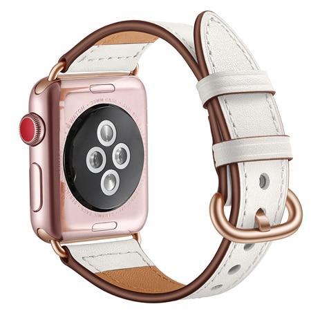 Leather strap For Apple Watch band apple watch 5 4 3 band 44mm 40mm 42mm 38mm correa iwatch band 5 watchband clock bracelet belt