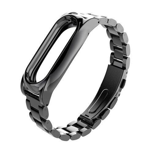 stainless steel watch strap For Xiaomi Mi band 2 bracelet Screwless Replacemen Bracelet Smart miband 2 Wristbands belt