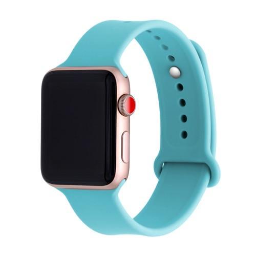 Silicone Sport strap For Apple watch band apple watch 5 4 3 band 44mm 40mm  correa Iwatch 5 42mm 38mm watchband bracelet belt