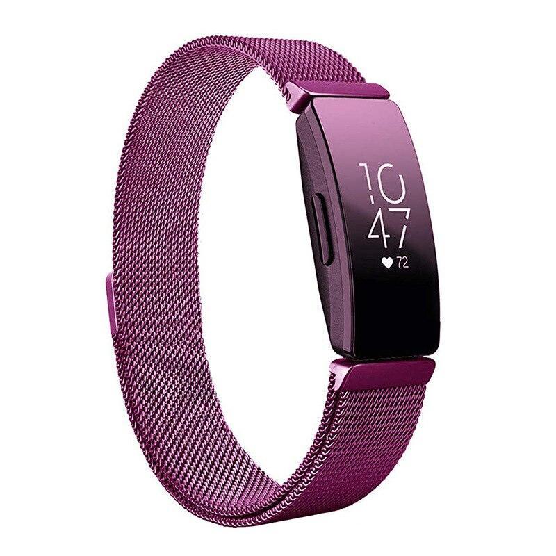 For Fitbit Inspire HR/ace2 Band Replacement Milanese Loop Strap Magnetic Stainless Steel Bracelet Betl for Fitbit Inspire