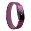 For Fitbit Inspire HR/ace2 Band Replacement Milanese Loop Strap Magnetic Stainless Steel Bracelet Betl for Fitbit Inspire
