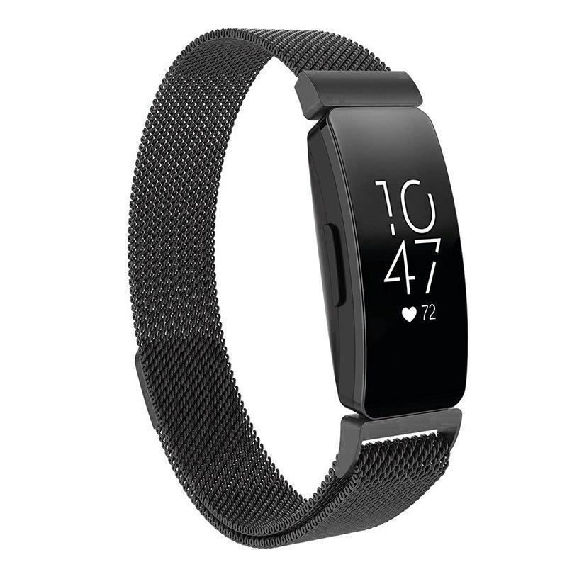 For Fitbit Inspire HR/ace2 Band Replacement Milanese Loop Strap Magnetic Stainless Steel Bracelet Betl for Fitbit Inspire