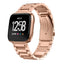 Stainless Steel band For Fitbit Versa/versa 2/versa lite Strap correa Wrist Bracelet Watchband belt reloj watch Accessories