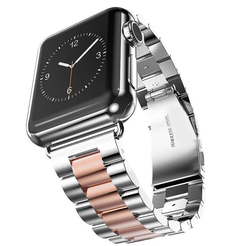 Strap For Apple Watch band 44mm/40mm apple watch 5 4 3 band iwatch band 42mm/38mm Stainless Steel correa Bracelet watchband