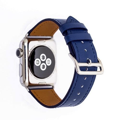 Leather strap For Apple Watch band 42mm 38mm 4 3 iwatch band 44mm 40mm correa wrist bracelet belt watch accessories 2/1