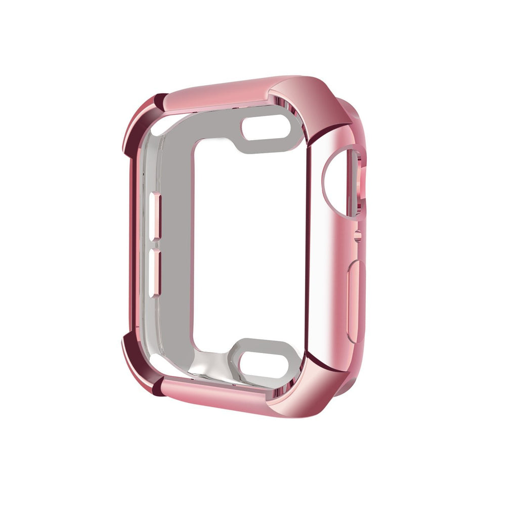 case cover for Apple watch band Apple Watch 4 5 case 44mm 40mm iWatch TPU bumper protection bumper plating watch accessories