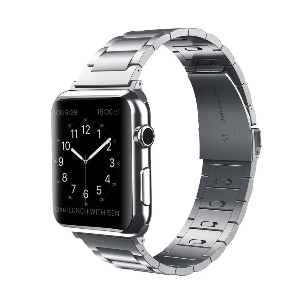 Stainless steel strap For Apple Watch band apple watch 5 4 3 44mm/40mm 42mm/38mm iwatch band 5 correa bracelet watch Accessories