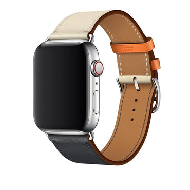 Leather strap For Apple Watch band 42mm 38mm 4 3 iwatch band 44mm 40mm correa wrist bracelet belt watch accessories 2/1