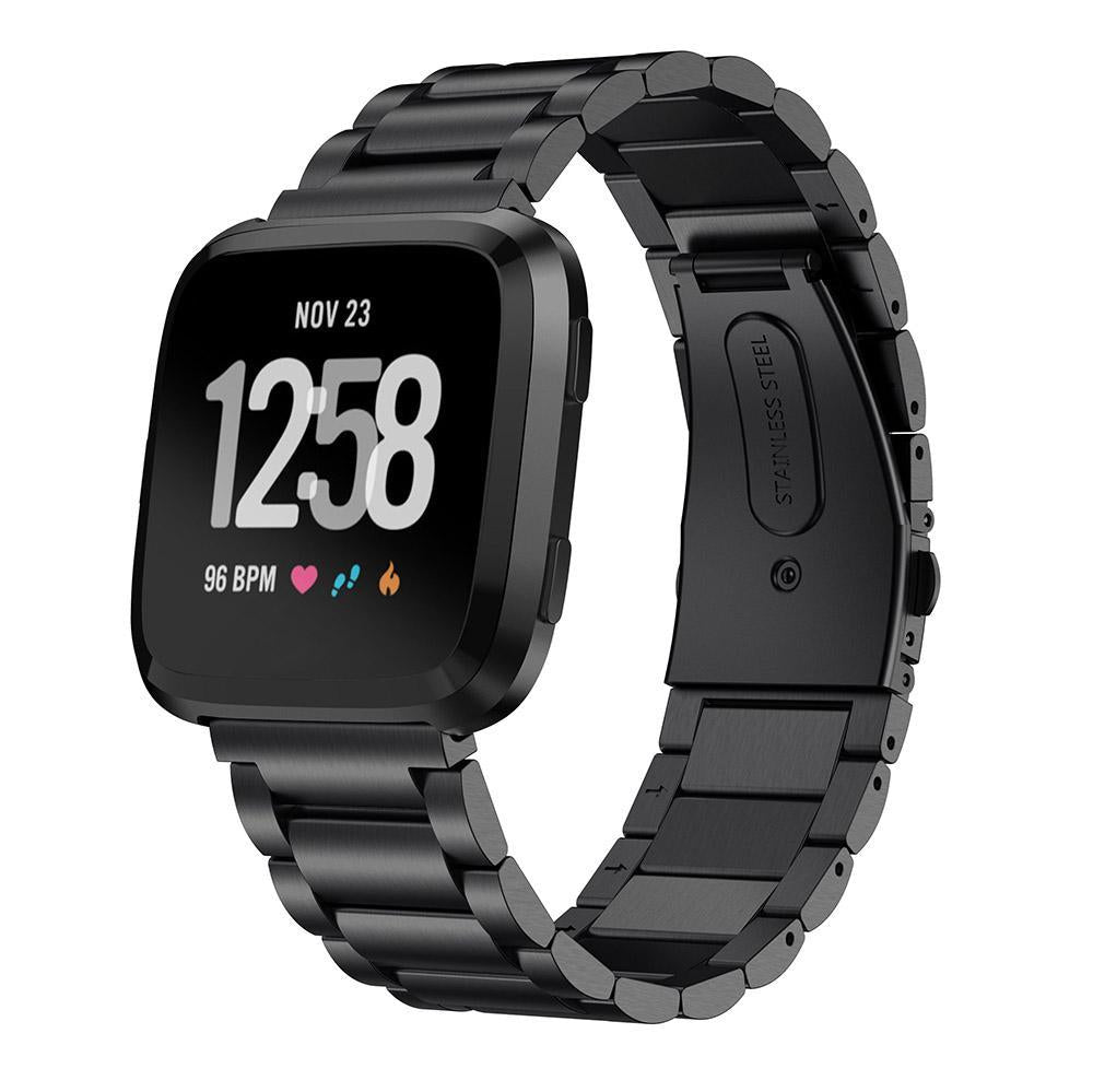 Stainless Steel band For Fitbit Versa/versa 2/versa lite Strap correa Wrist Bracelet Watchband belt reloj watch Accessories